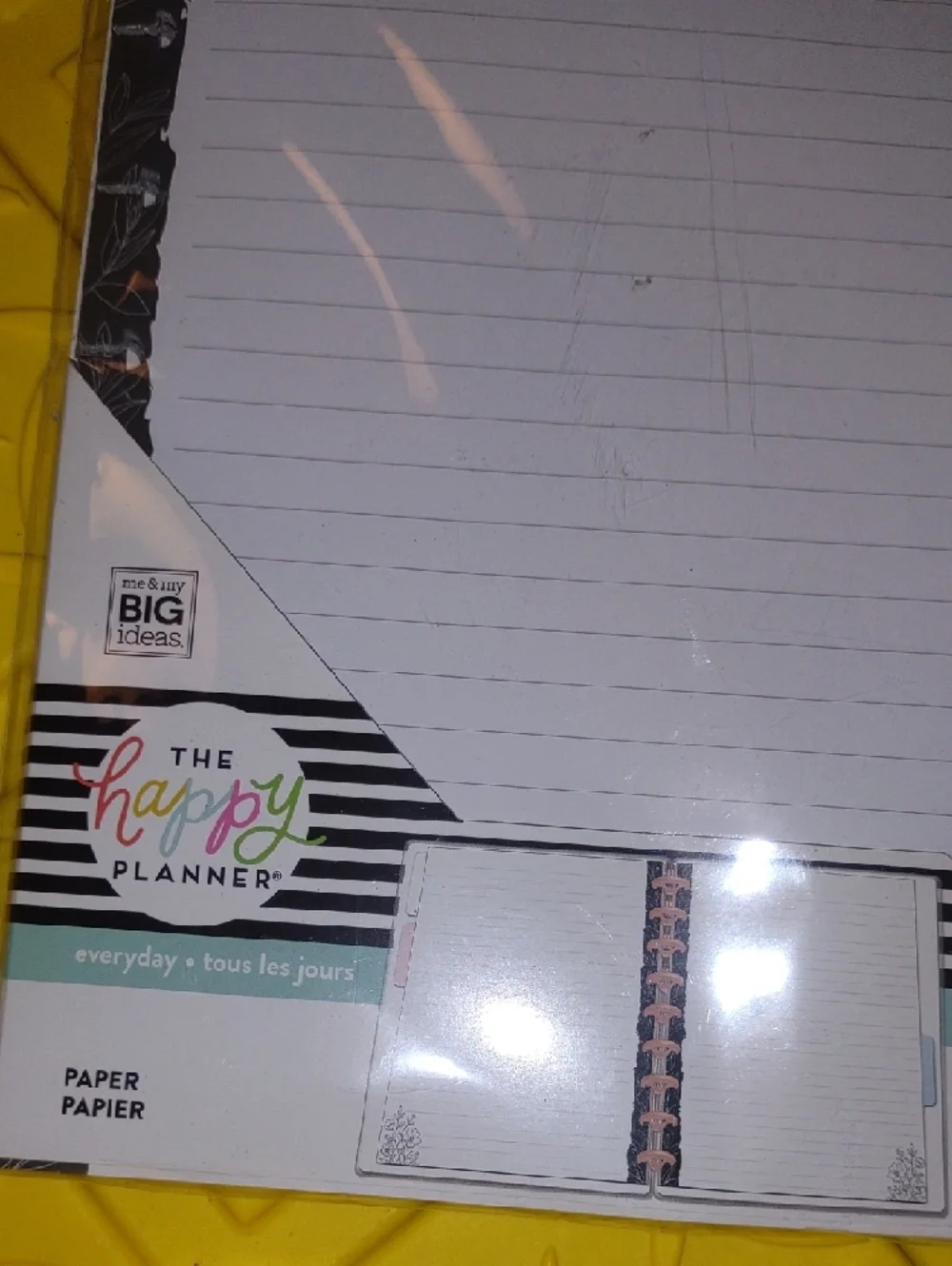 The Happy Planner Lined pages 40 – White NEW